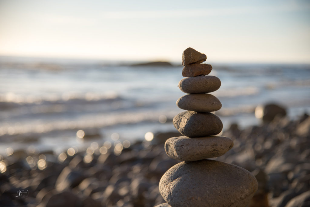 Day 27 - The Solid Rock Invites a Stone Toss by Pearl Allard (Look Up for 31 Days series)