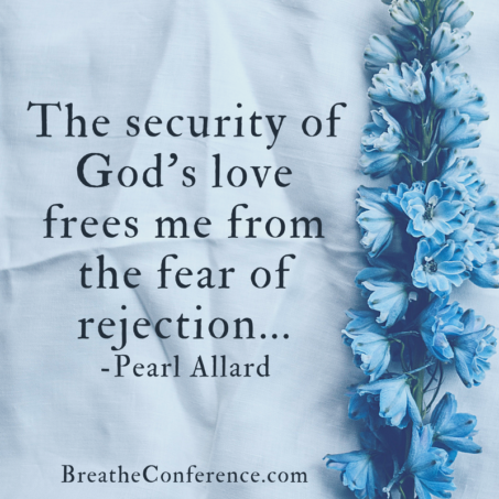 The security of God's love... by Pearl Allard